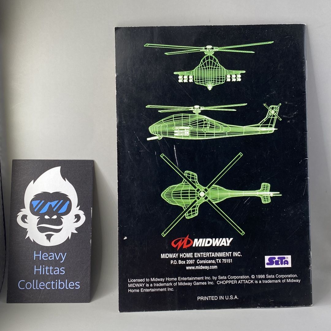 Nintendo 64 – Chopper Attack – Manual Only