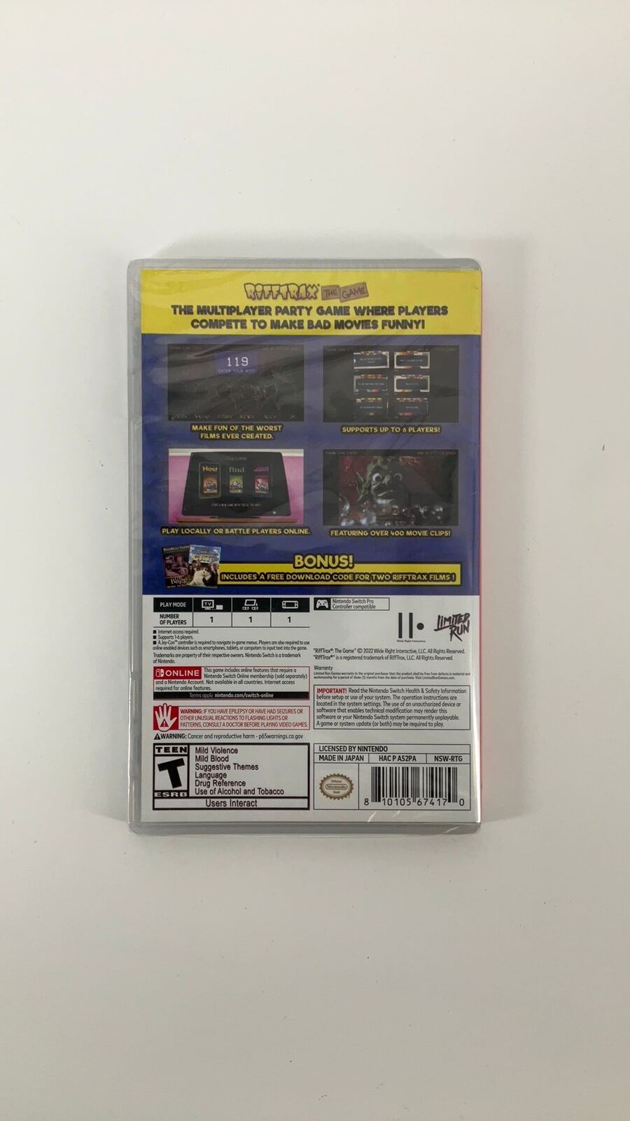 Switch – RiffTrax: The Game – New