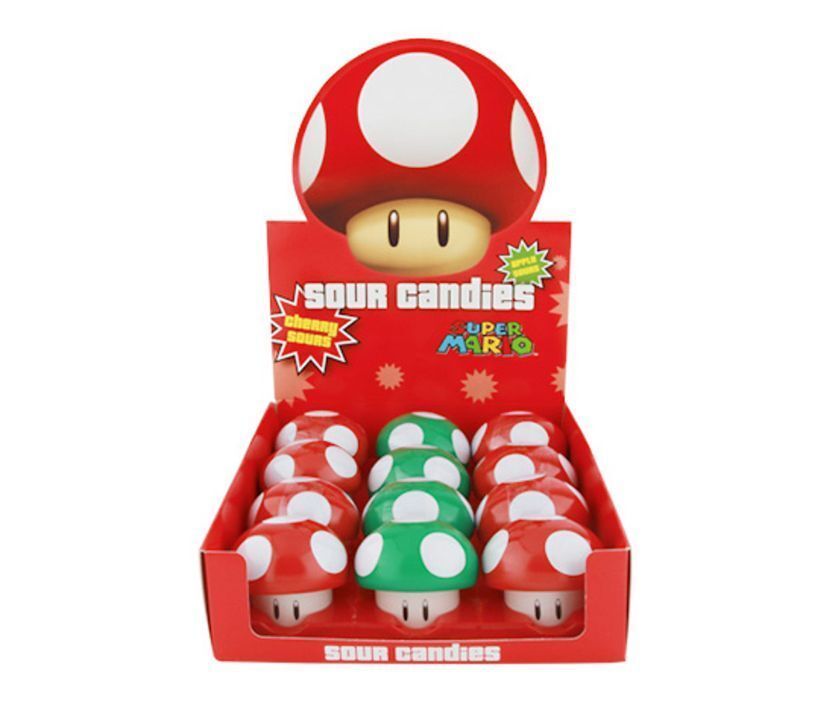 Candy - Super Mario Sour Candy Mushroom