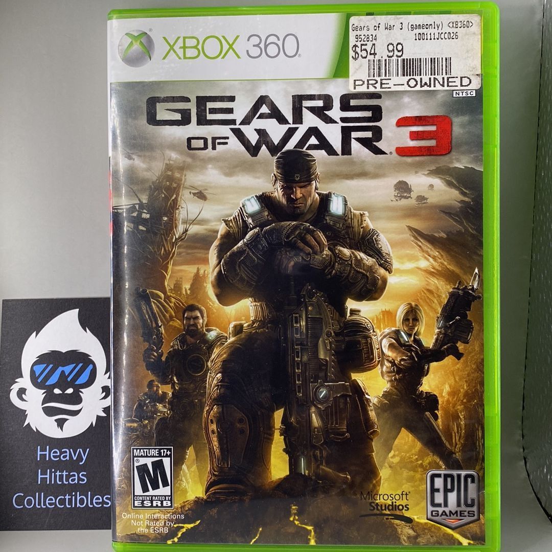 Xbox 360 - Gears of War 3 - CIB