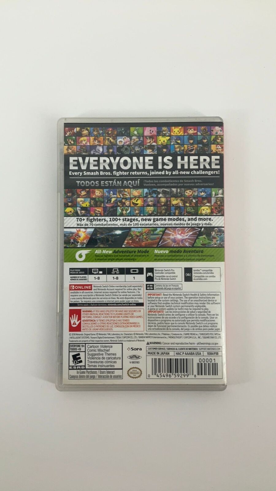 Switch – Super Smash Bros. Ultimate – CIB