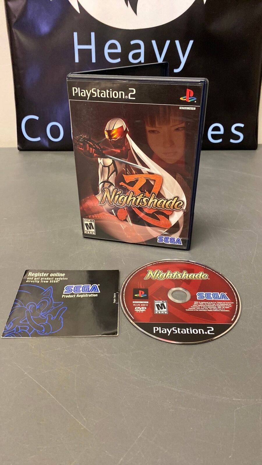 PS2 – Nightshade – Missing Manual