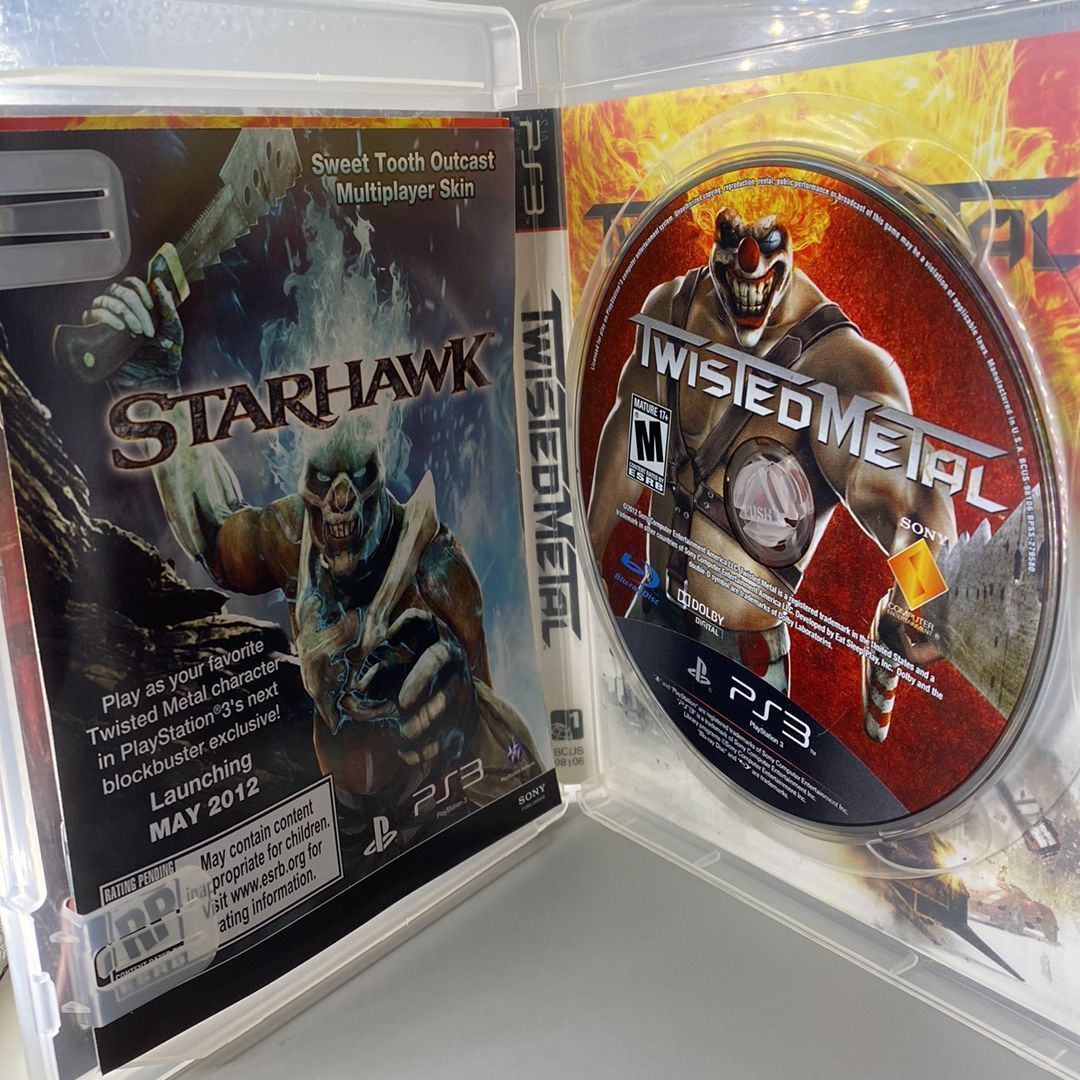 PS3 – Twisted Metal – CIB