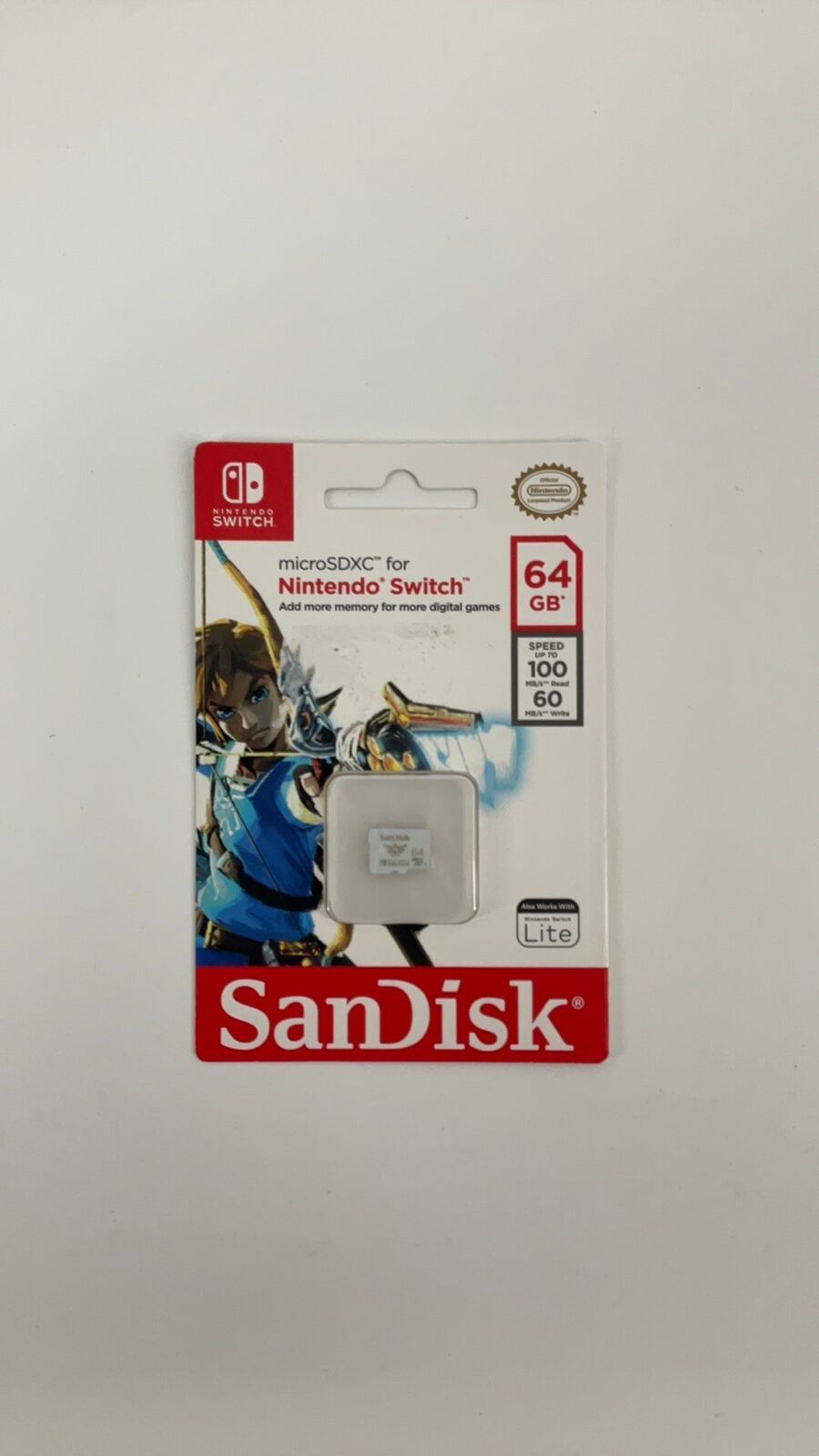 Switch - SanDisk 64GB microSD Card - New