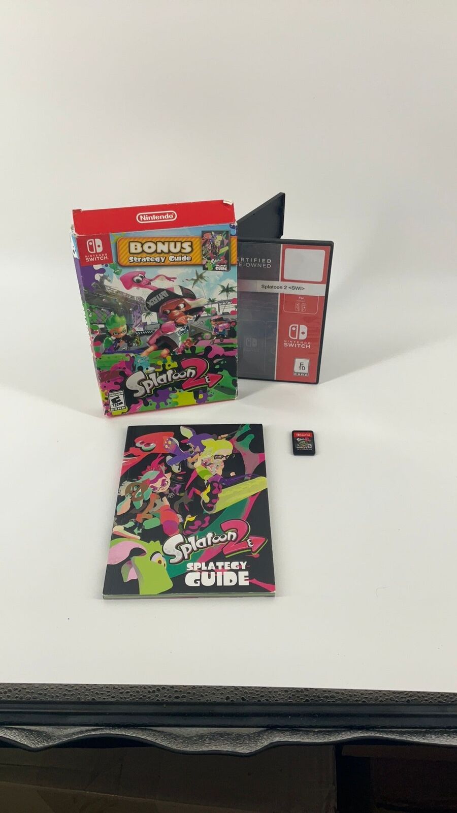Switch – Splatoon 2 with Bonus Strategy Guide – CIB++