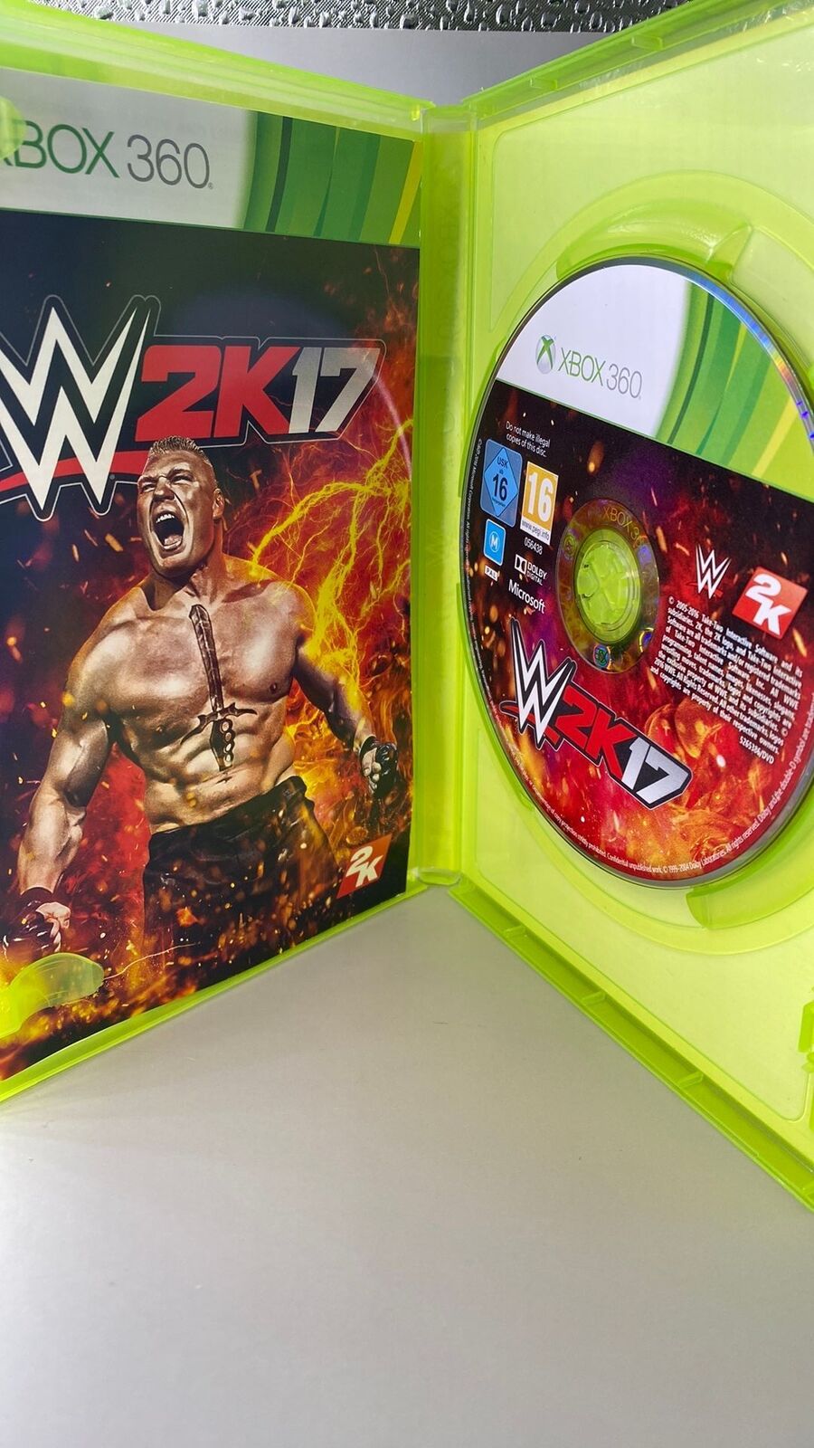 Xbox 360 - WWE 2K17 - CIB