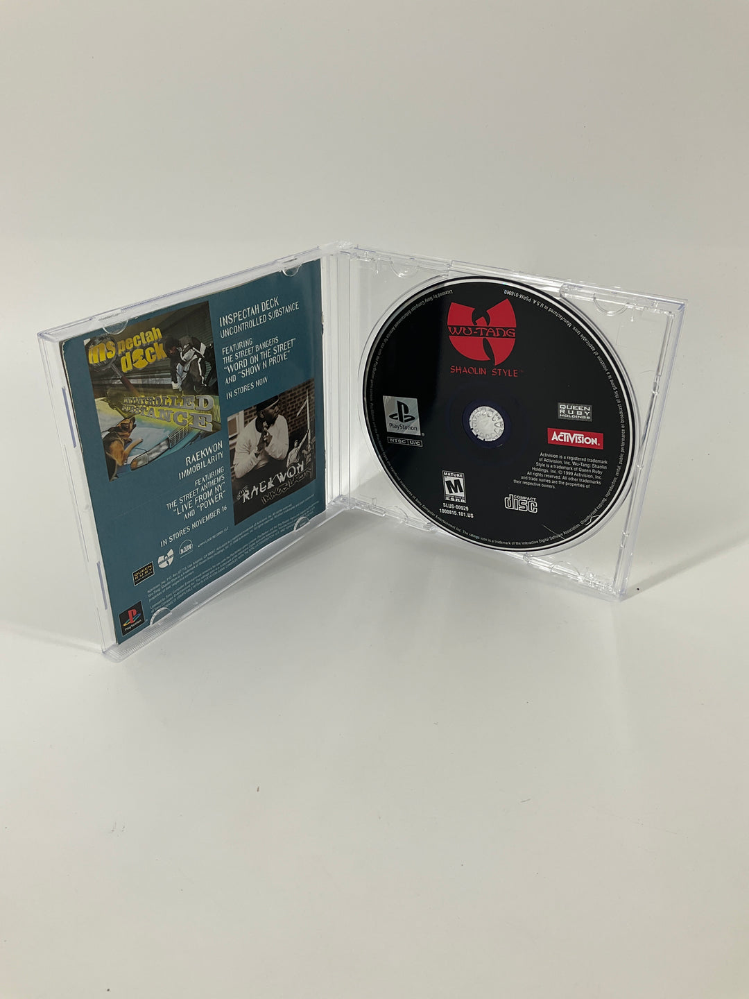 PS1 – Wu-Tang: Shaolin Style – Loose