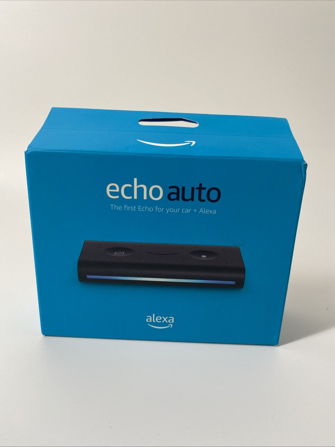 New Sealed Amazon Echo Auto Hands Free Smart Vehicle Car Speaker Assistant Alexa