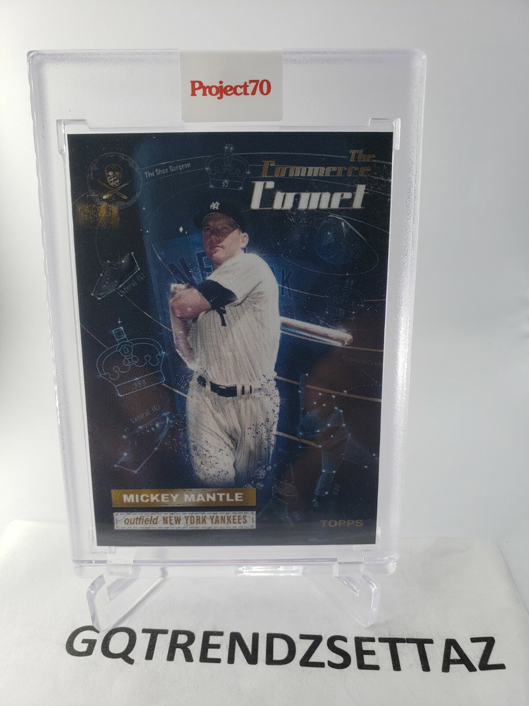 2021 Topps Project 70 Card #174 Mickey Mantle 1956 The Shoe Surgeon NY Yankees