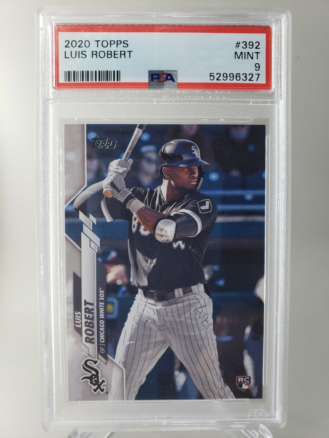 2020 Topps Series 2 Luis Robert Rookie RC #392 PSA 9 MINT Chicago White Sox