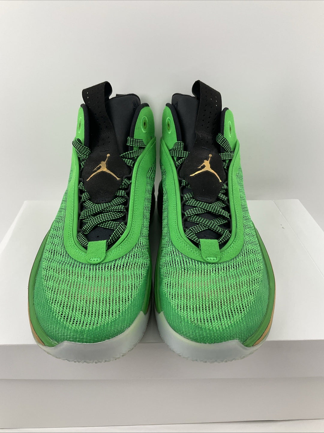New Size 13 Men Jordan XXXVI BM Jordan 36 Green Spark CZ2650-300