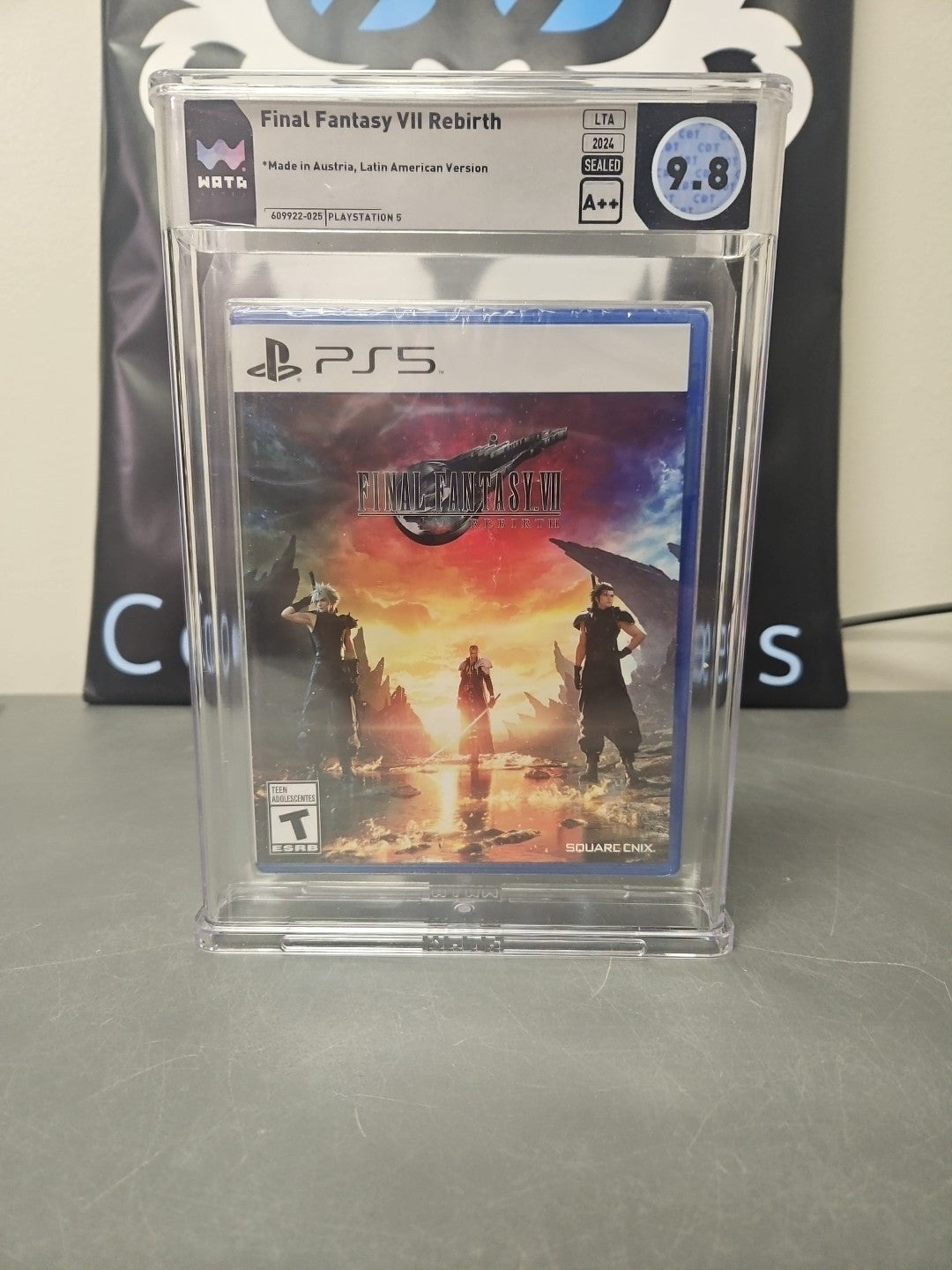 Final Fantasy VII Rebirth PlayStation 5 Sealed PS5 Game LTA Version WATA 9.8 A++