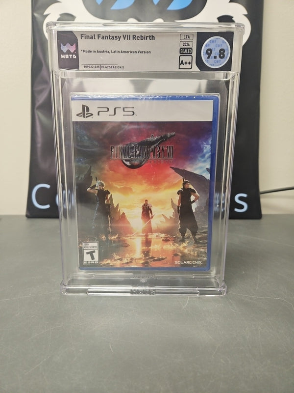 Final Fantasy VII Rebirth PlayStation 5 Sealed PS5 Game LTA Version WATA 9.8 A++