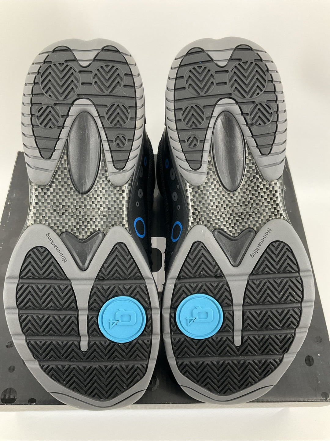 New Size 7 Men Q4 Jet Black Blue Q4MB-013
