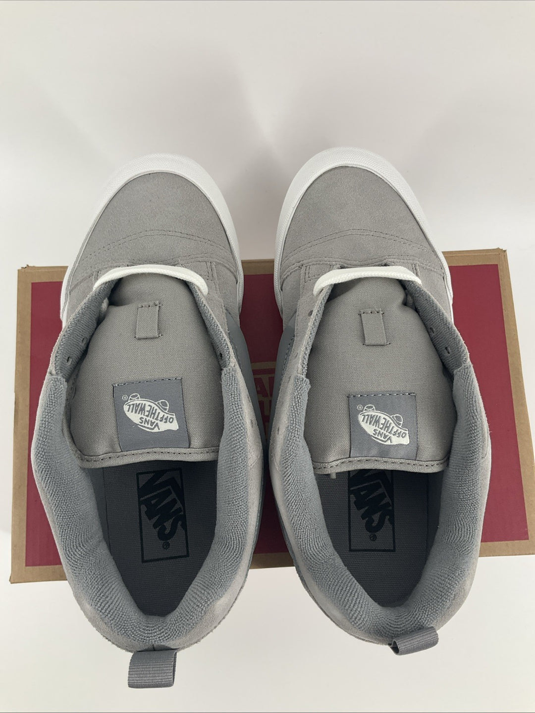 New Size 7 Men's Vans Knu Skool Gray White VN000D6CBXC