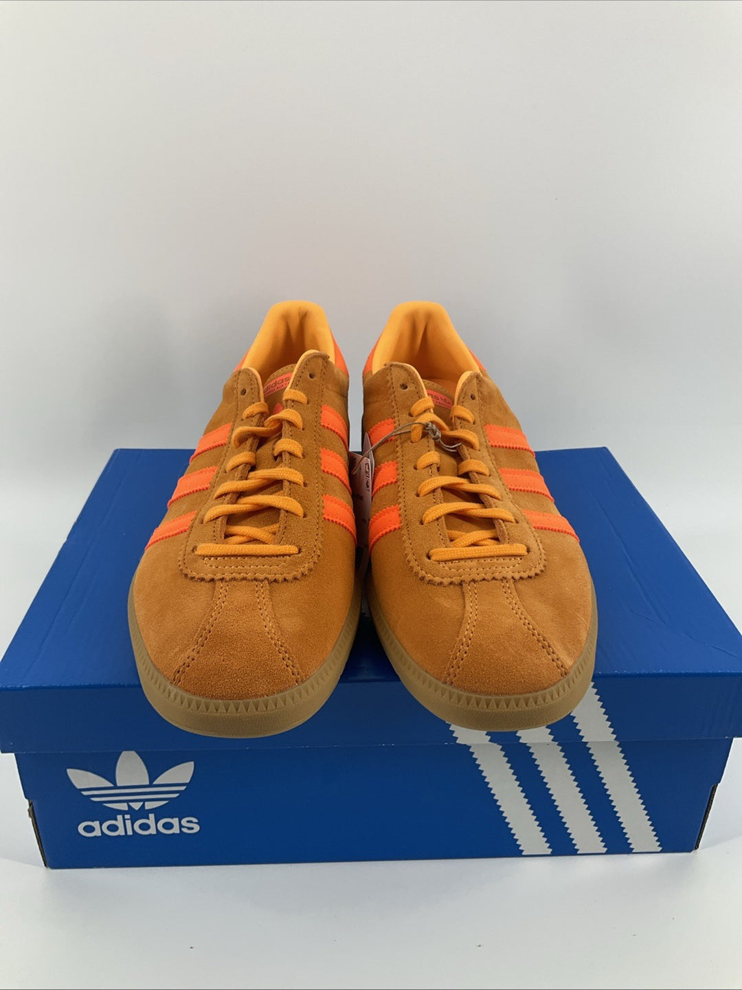 New Size 10 Men's Adidas BRMD Brown Orange  JH5459