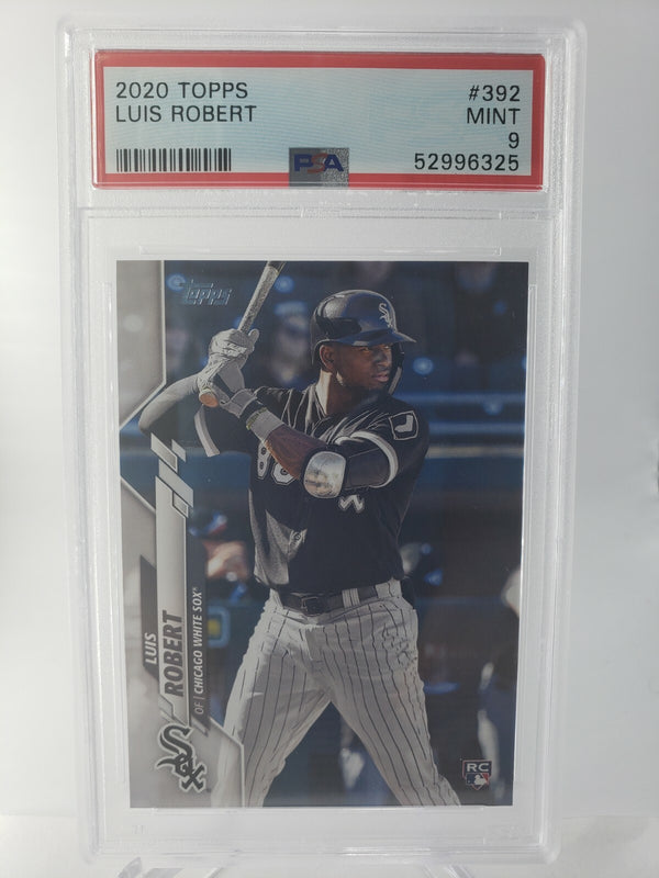 2020 Topps Series 2 Luis Robert Rookie RC #392 PSA 9 MINT Chicago White Sox