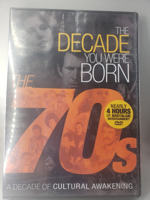 New Sealed The Decade You Were Born: The 70s (DVD,2012) Free Shipping