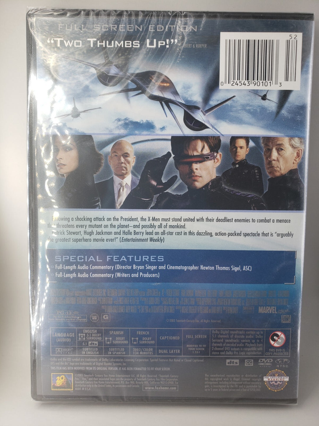 New Sealed X2 X-Men United Free Shipping