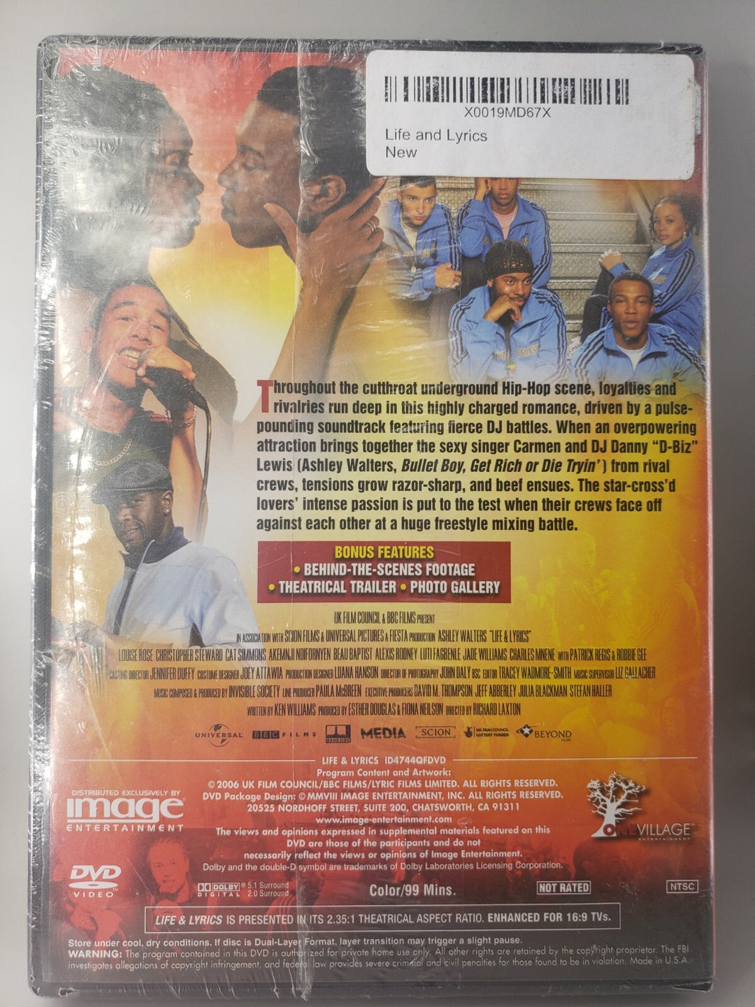 New Sealed Life & Lyrics -  Ashley Walters Free Shipping