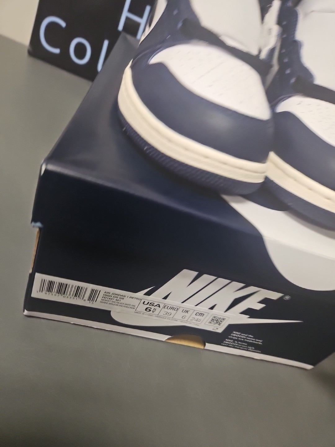 NEW Size 6.5 Youth Nike Air Jordan 1 Retro High OG GS FD1437-401 Midnight Navy