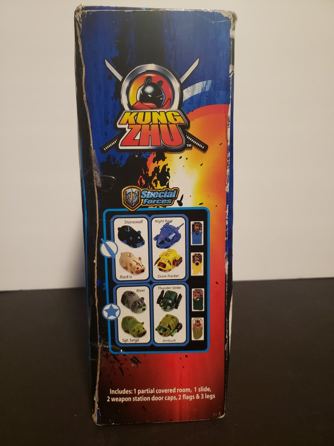 New Rare KUNG ZHU Special Forces HQ  Battle Headquarters (Hamster Included)