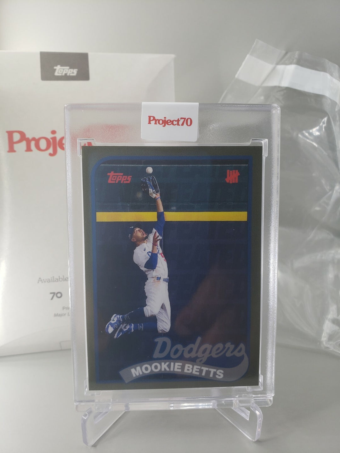Mookie Betts Topps Project 70 Card 132 - 1989 by Undefeated Dodgers