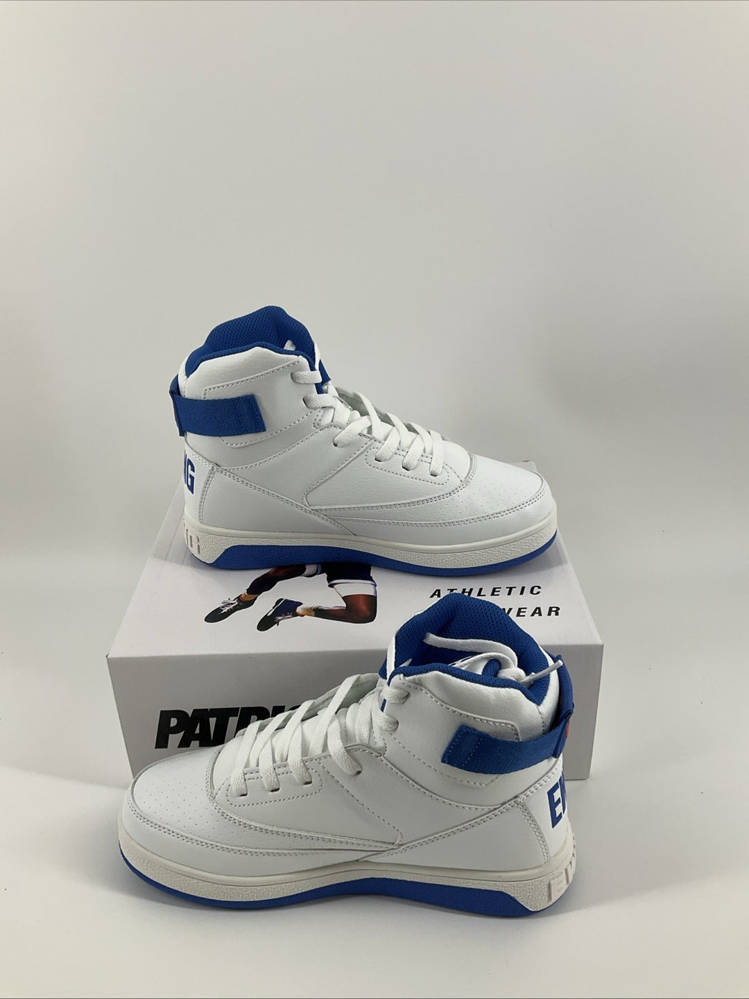 New Size 6 Men 33 Orion Strap Patrick Ewing Blue White 3RBE001OL-132