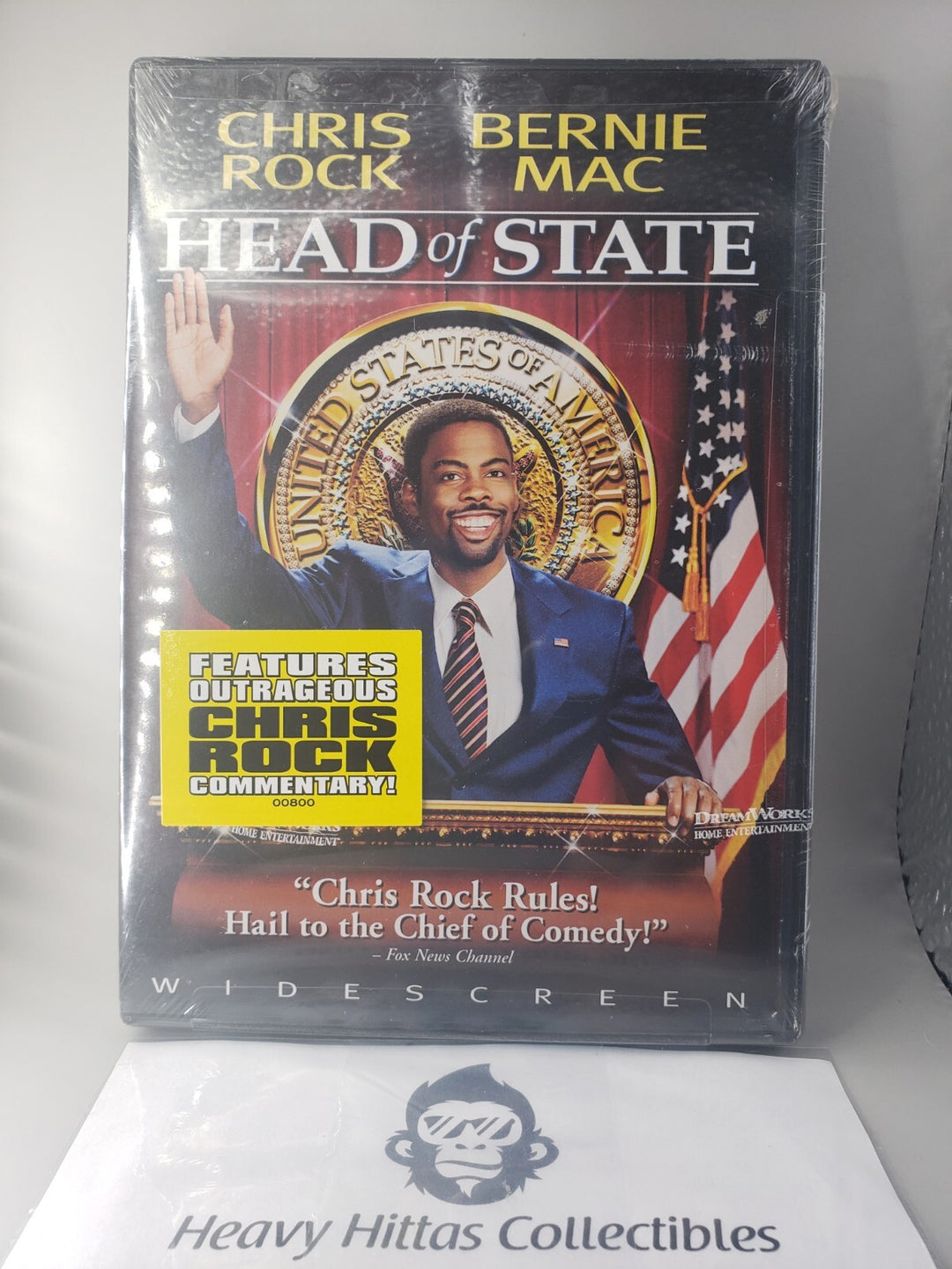New Sealed DVD Head of State Chris Rock Free Shipping