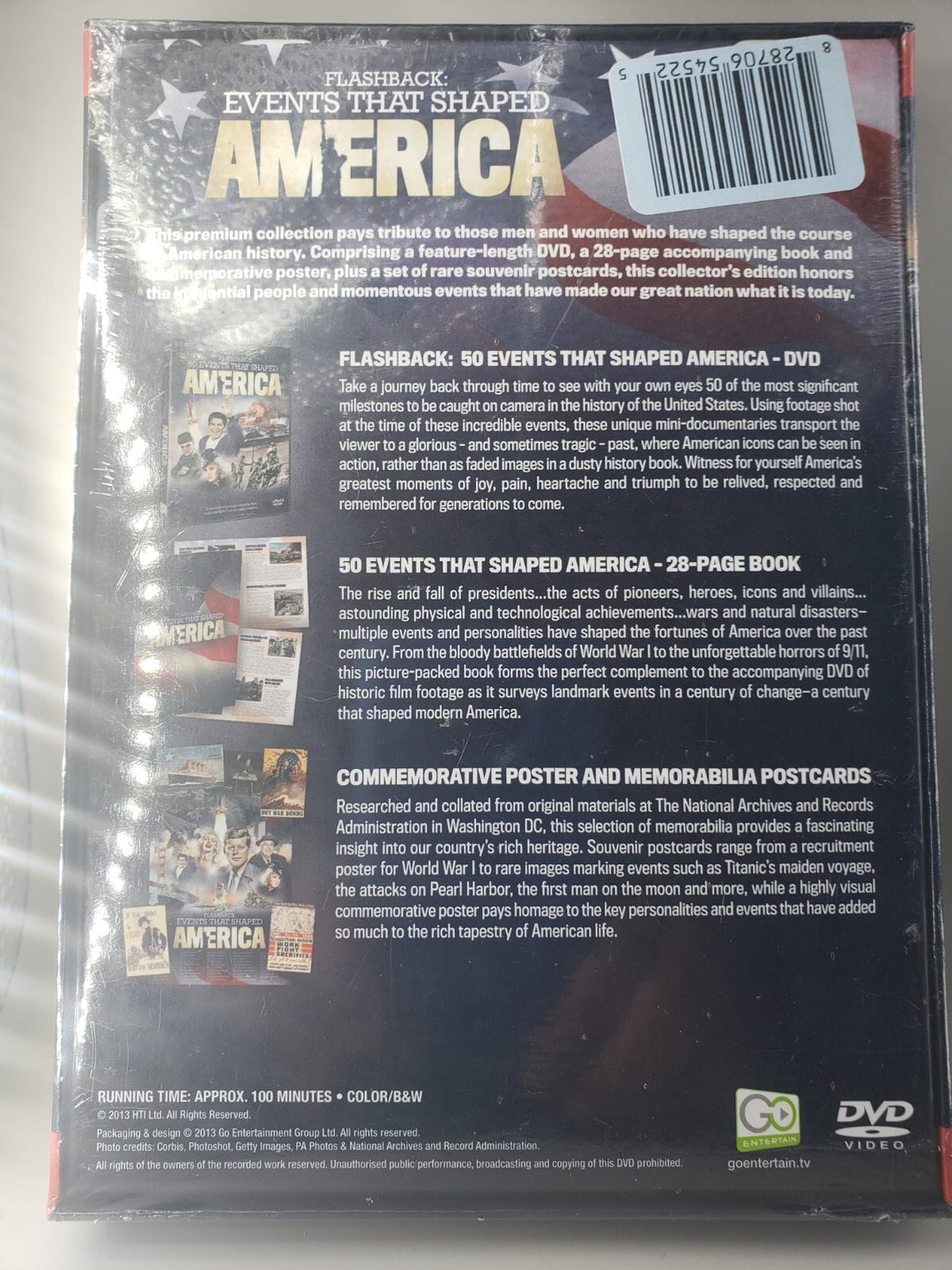 New Sealed DVD Flashback: Events That Shaped America Free Shipping