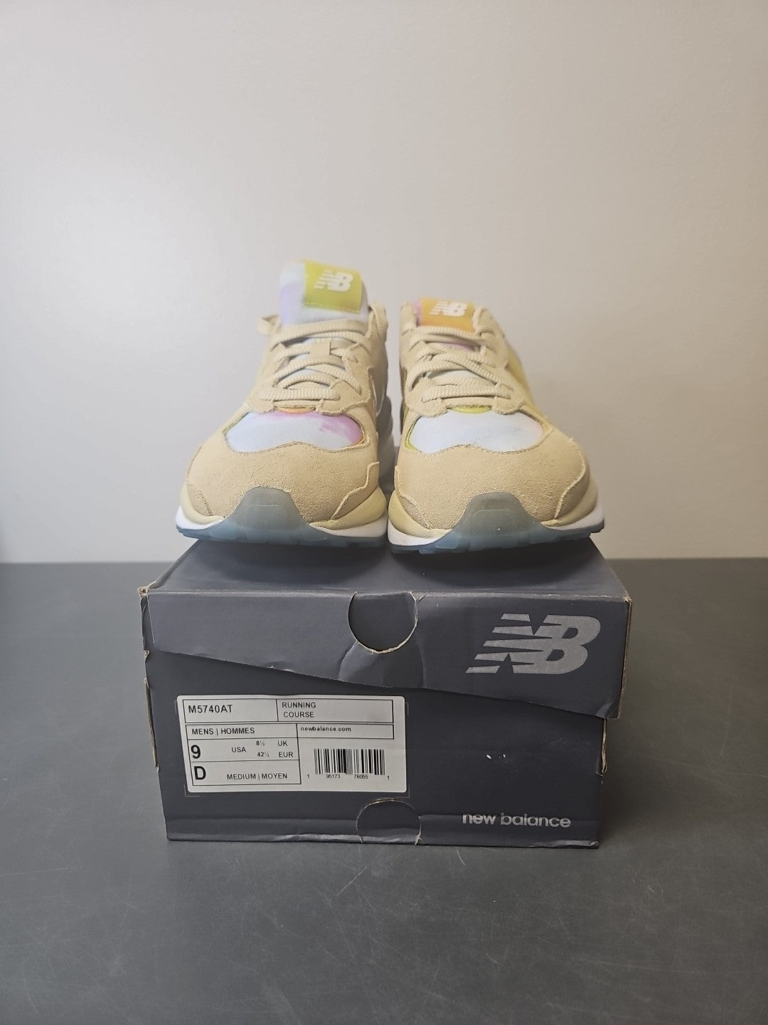 NEW Size 9 Men's New Balance x Atmos 57/40 Beachside Tie-Dye M5740AT