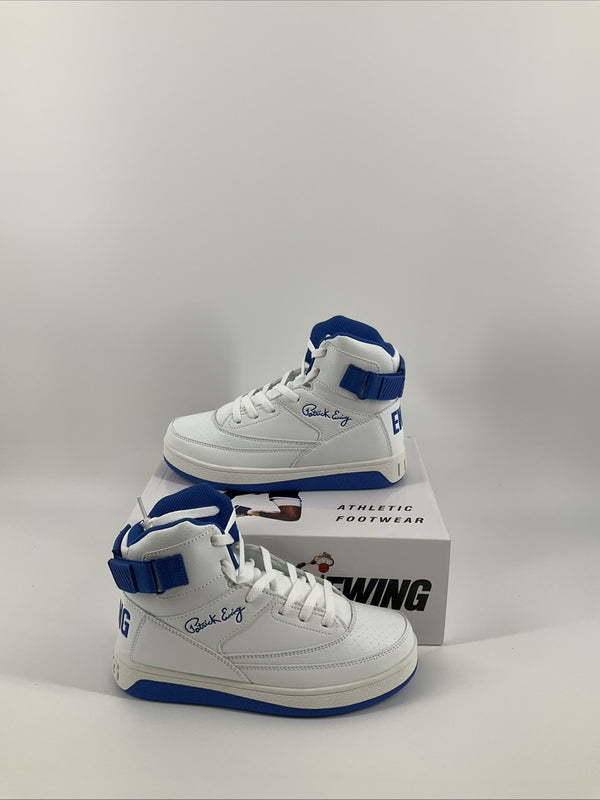 New Size 6 Men 33 Orion Strap Patrick Ewing Blue White 3RBE001OL-132
