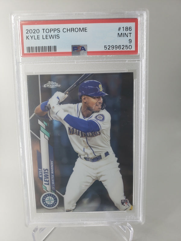 2020 Topps Series 1 Kyle Lewis Rookie RC #64 PSA 9 Seattle Mariners ROY 2020