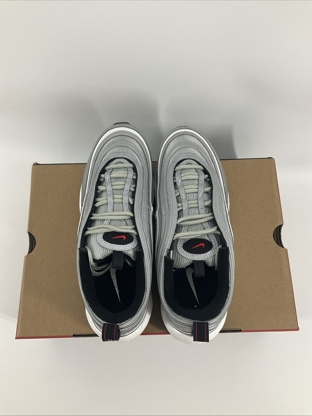 Used Size 8.5 Womens Nike Air Max 97 OG AM97 OG  Silver DQ9131-002
