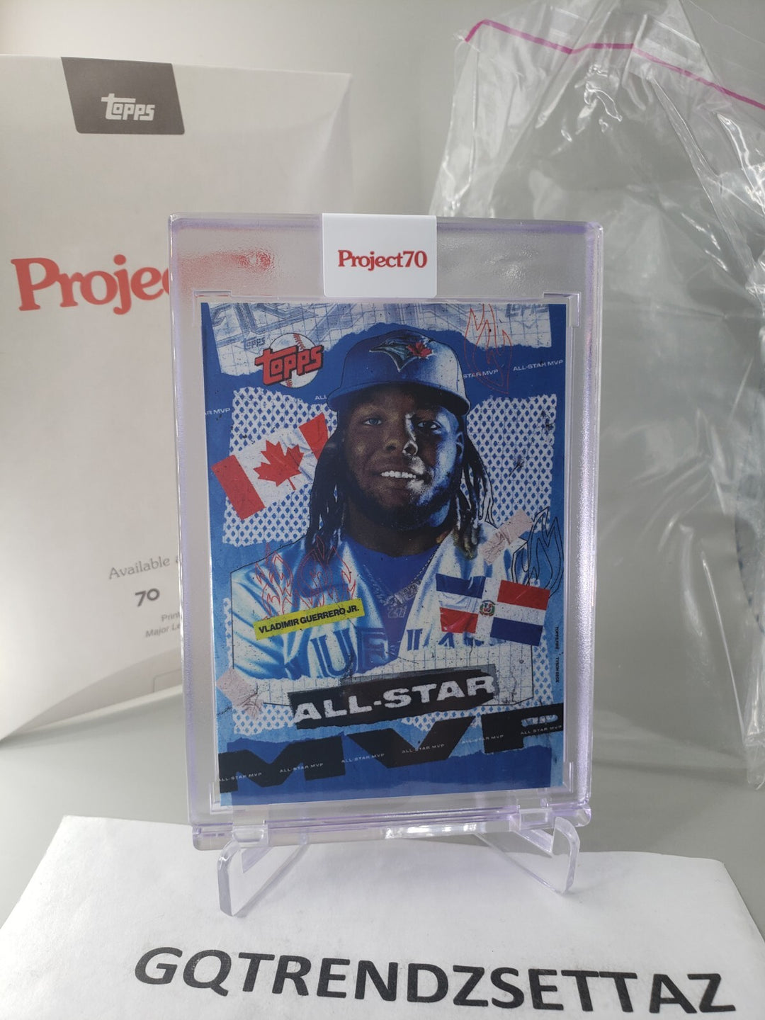Vladimir Guerrero Jr. TOPPS PROJECT 70 by Tyson Beck Card #434 Blue Jays