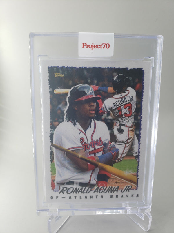 Topps Project 70 Card #790 - Ronald Acuna Jr by Infinite Archives Atlanta Braves