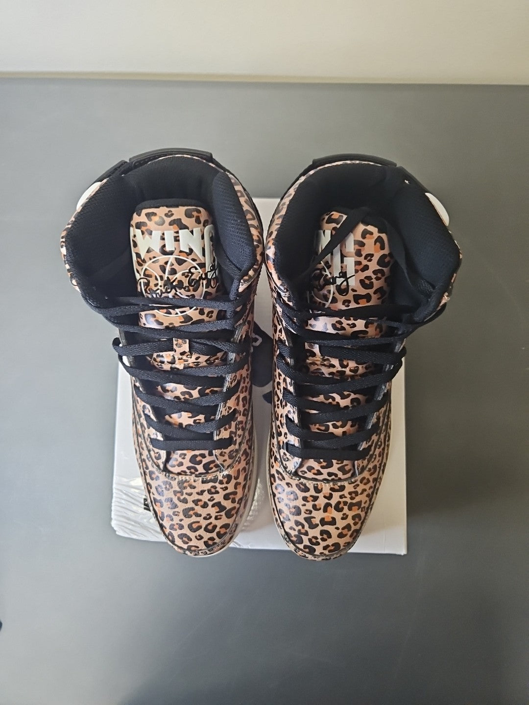 NEW Patrick Ewing Athletics Women's 33 Hi Orion Leopard 5RBE001-999
