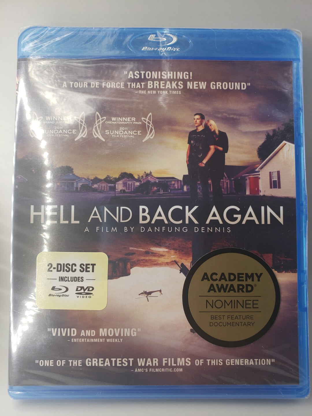 New Sealed Hell and Back Again 2011 Blu Ray and DVD 2 Disc Set Nathan Harris