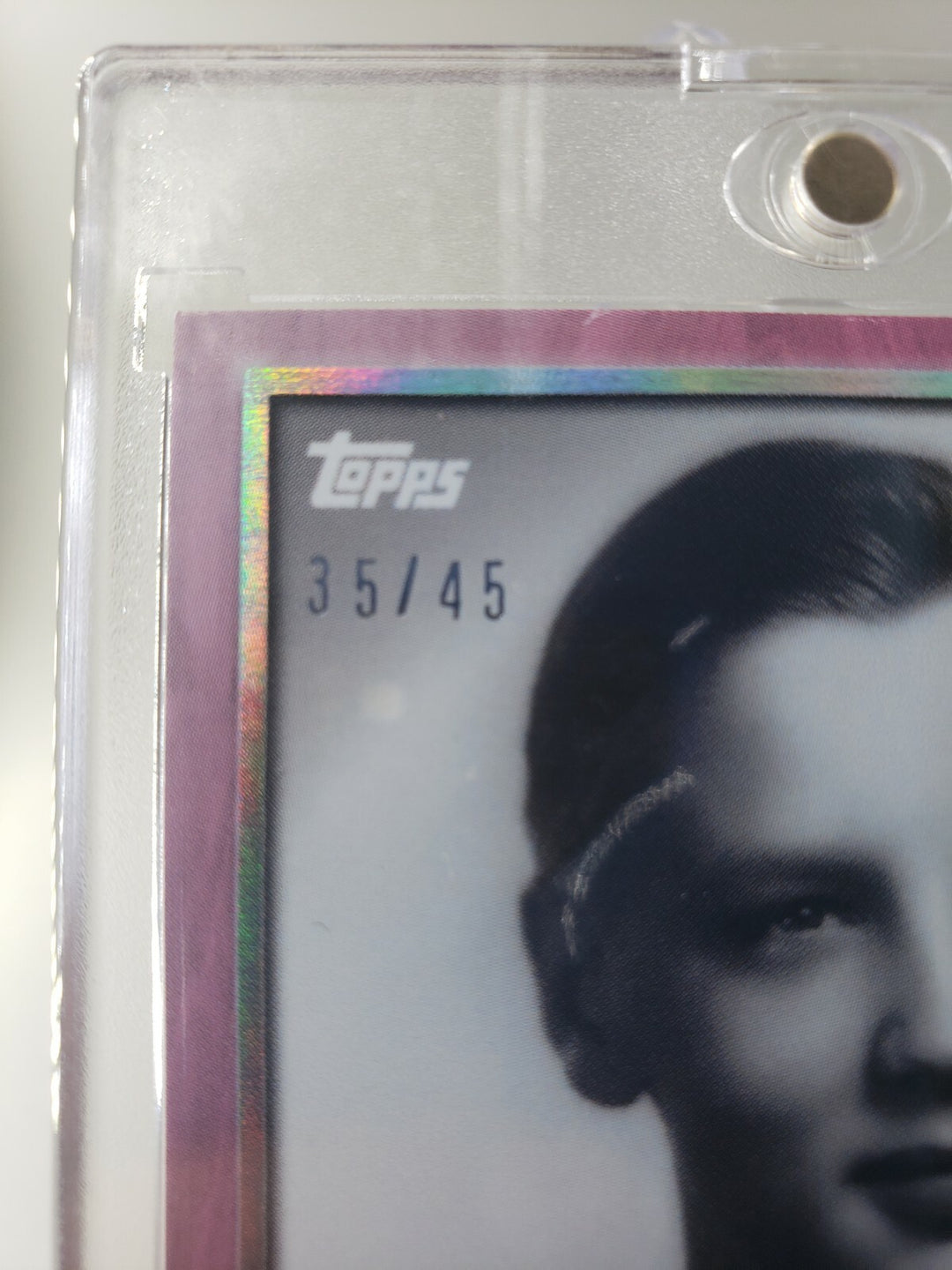 2022 Topps Elvis Presley: The King of Rock and Roll PINK PARALLEL /45 CARD #3 SP