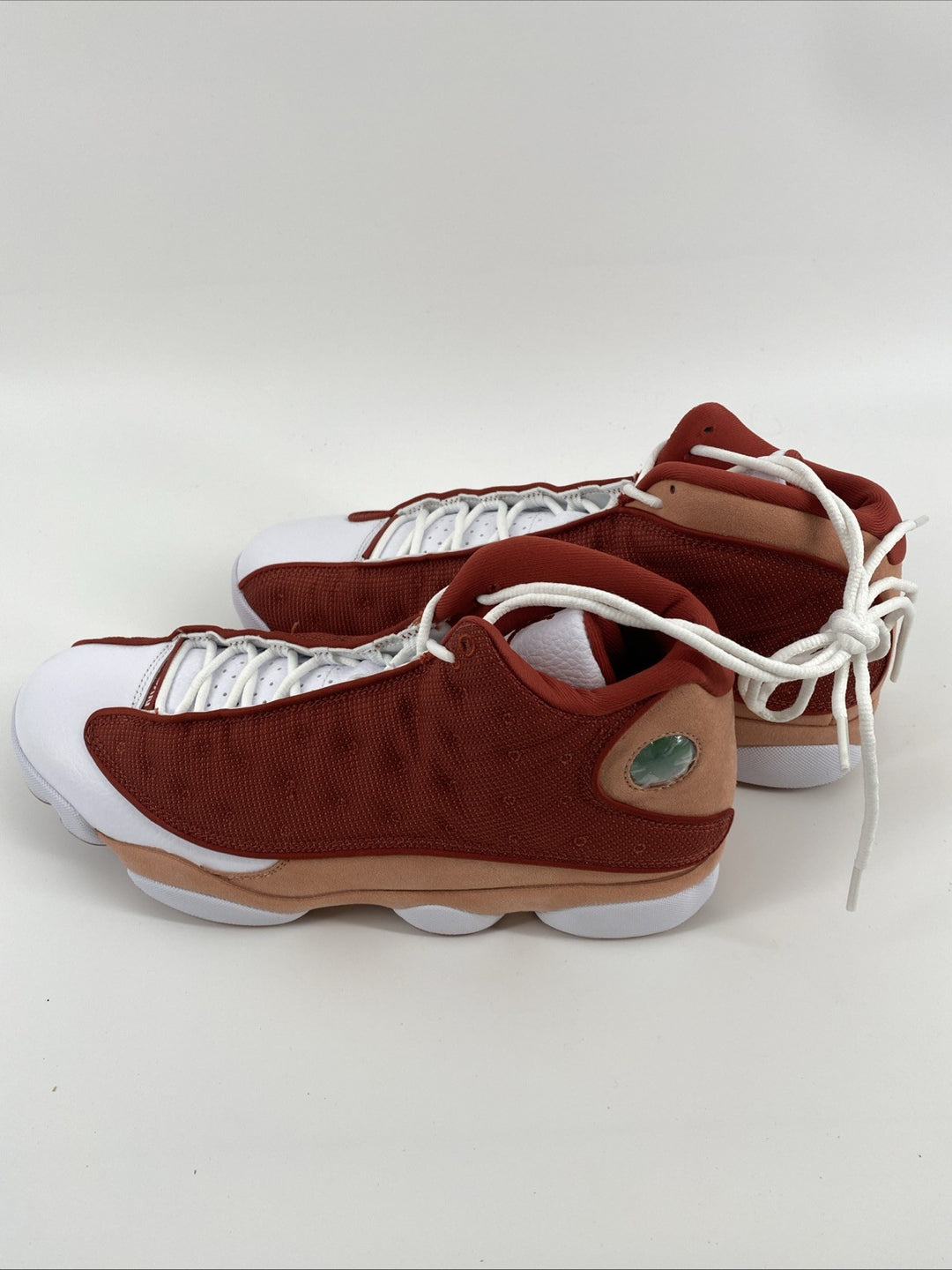 New Size 12 Men Air Jordan 13 Retro Dune Red  DJ5982-601