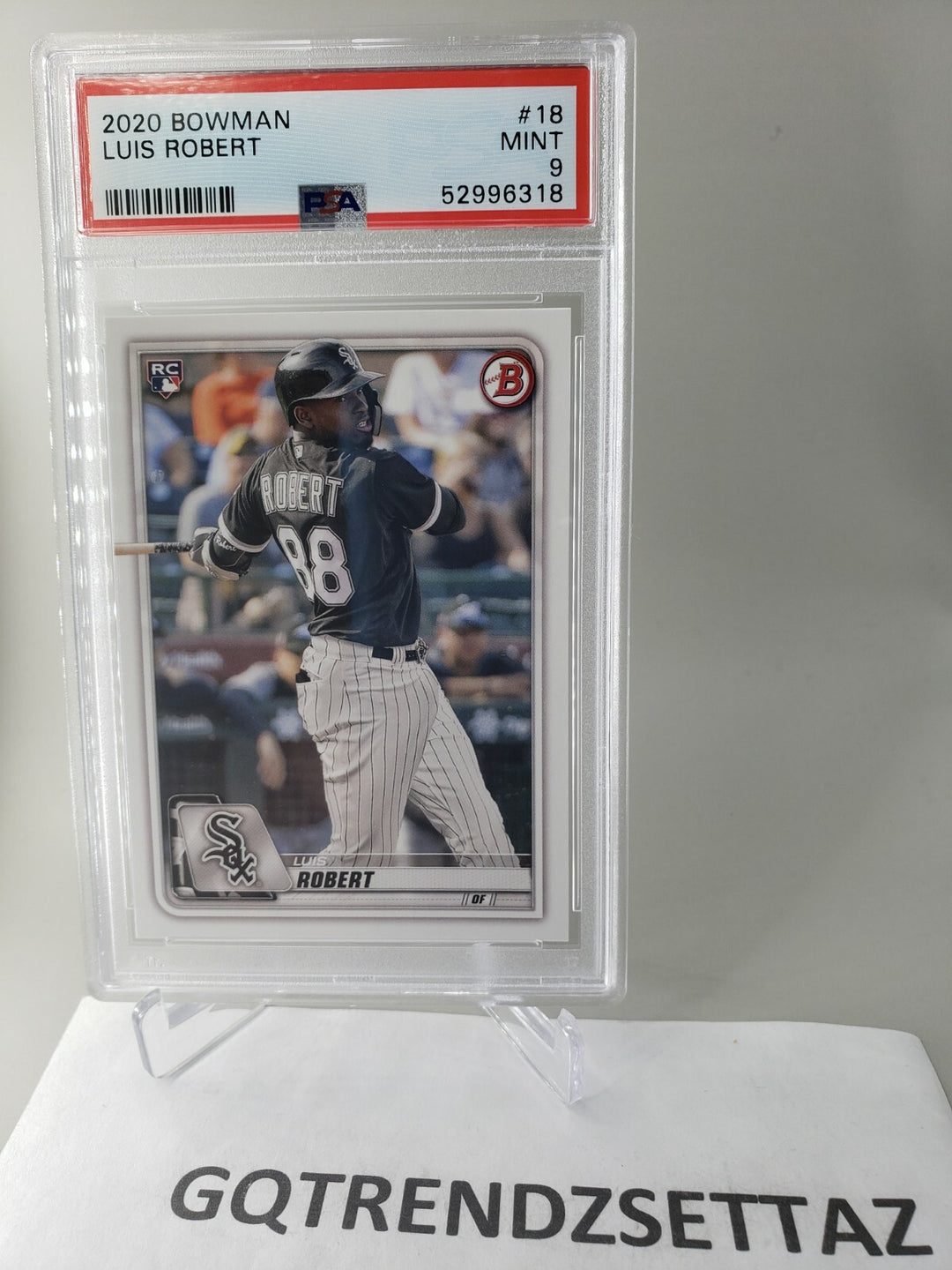 2020 Bowman #18 Luis Robert RC Rookie PSA 9 MINT Chicago White Sox 