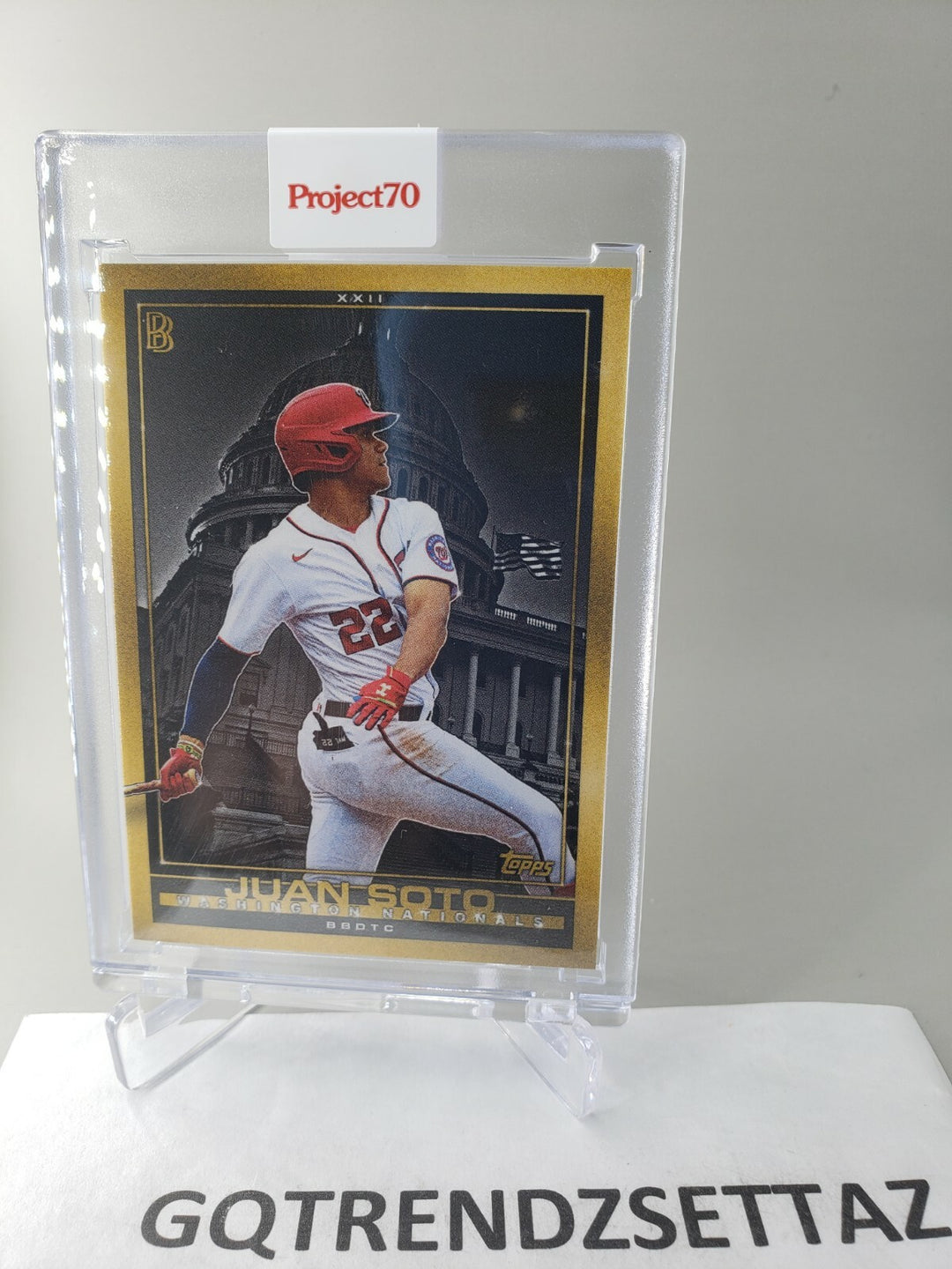 2021 Topps Project 70 1998 Juan Soto Ben Baller Card #811 Washington Nationals