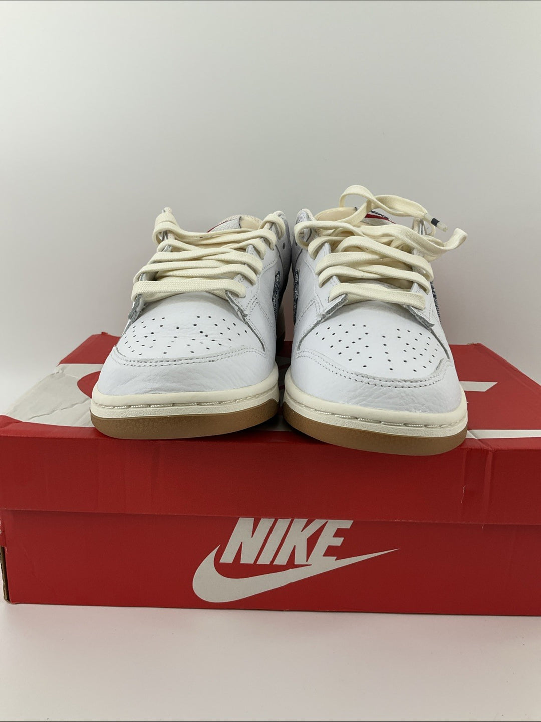New Size 8.5 Men's Nike Dunk Low Denim FN6881-100