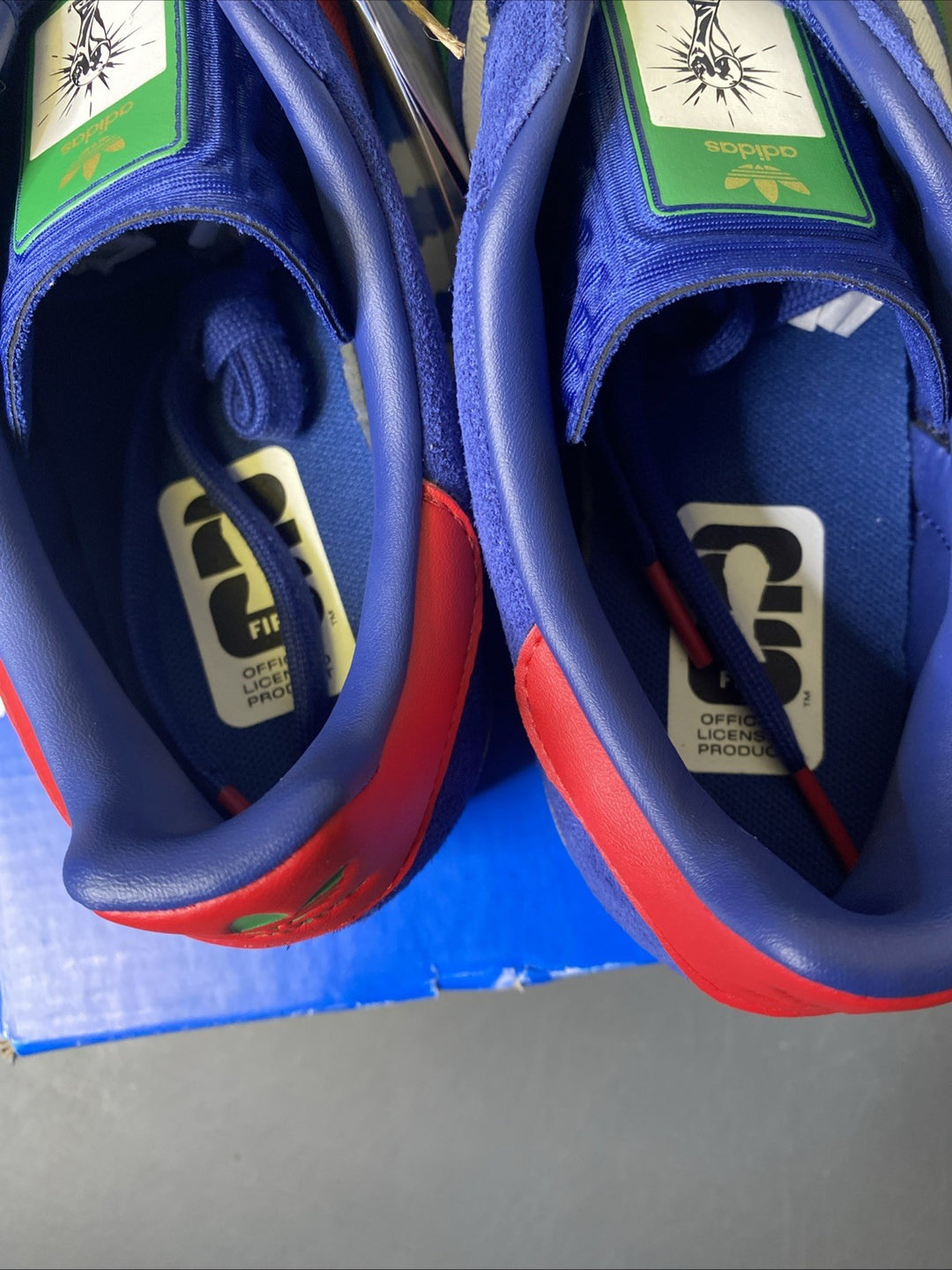 NEW Size 7 Men Adidas Gazelle Indoor FIFA World Cup 2026 Royal Blue Suede IH6464
