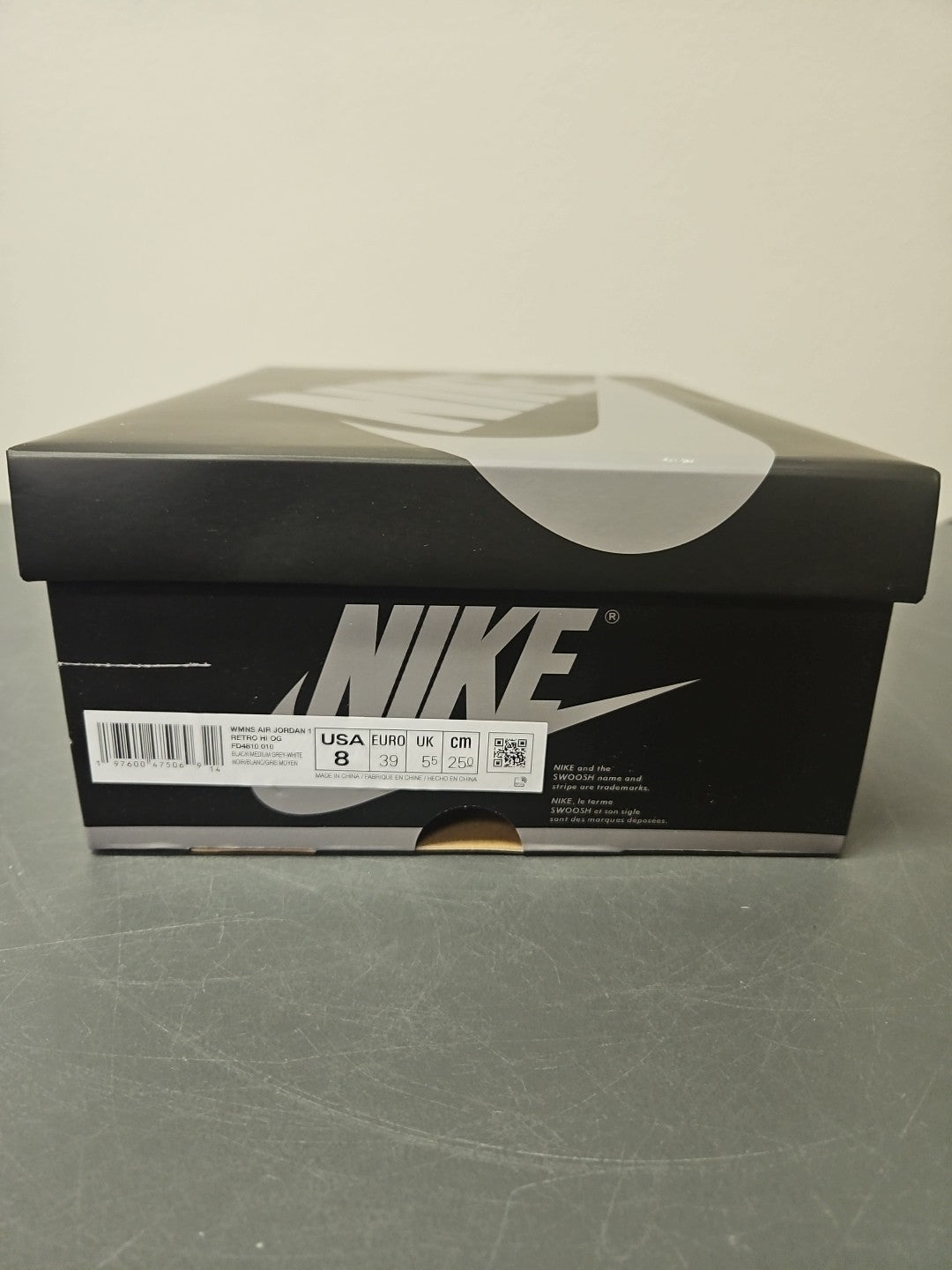NEW Size 8 Women's Nike Air Jordan 1 Retro High OG Satin Shadow (FD4810-010)