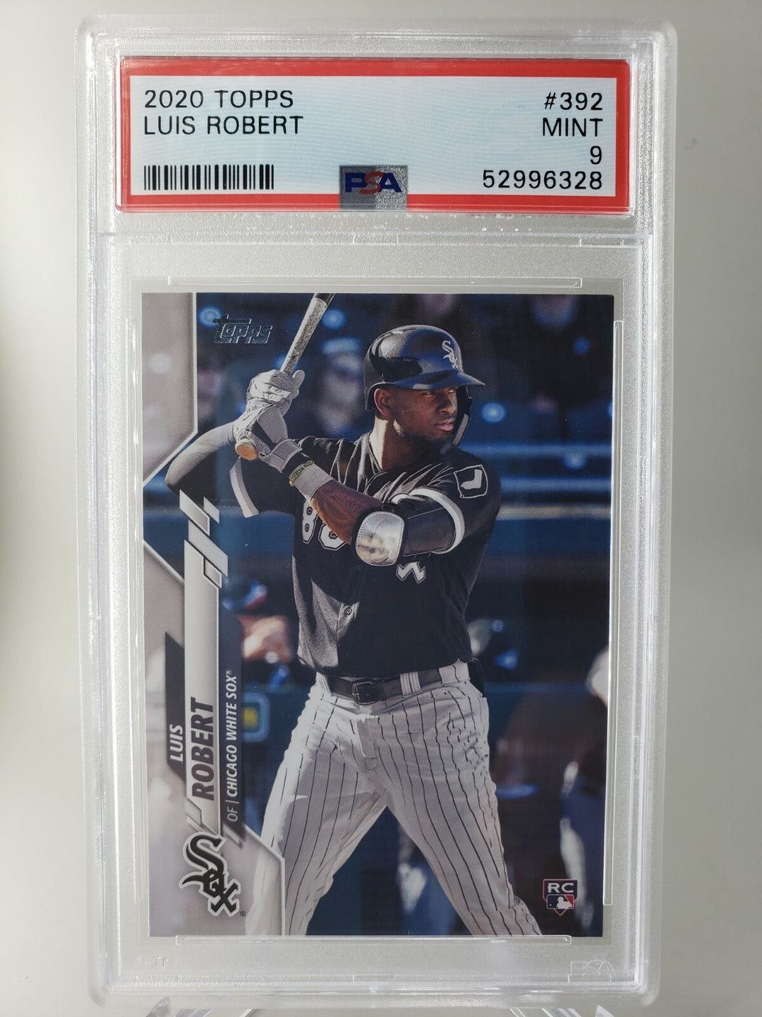 2020 Topps Series 2 Luis Robert Rookie RC #392 PSA 9 MINT Chicago White Sox
