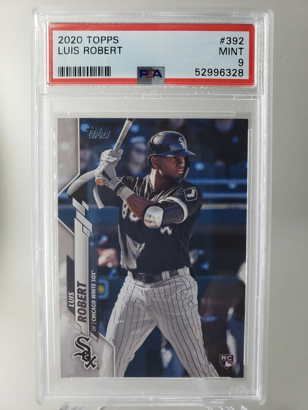 2020 Topps Series 2 Luis Robert Rookie RC #392 PSA 9 MINT Chicago White Sox
