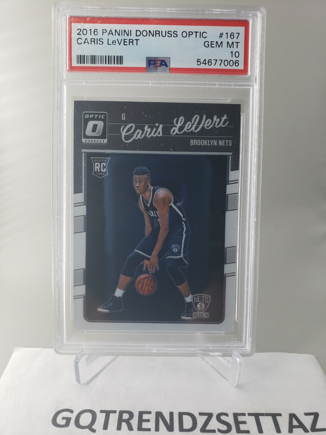 2016 Panini Donruss Optic Caris Levert Rookie PSA 10 Gem Mint #167 RC Cavaliers