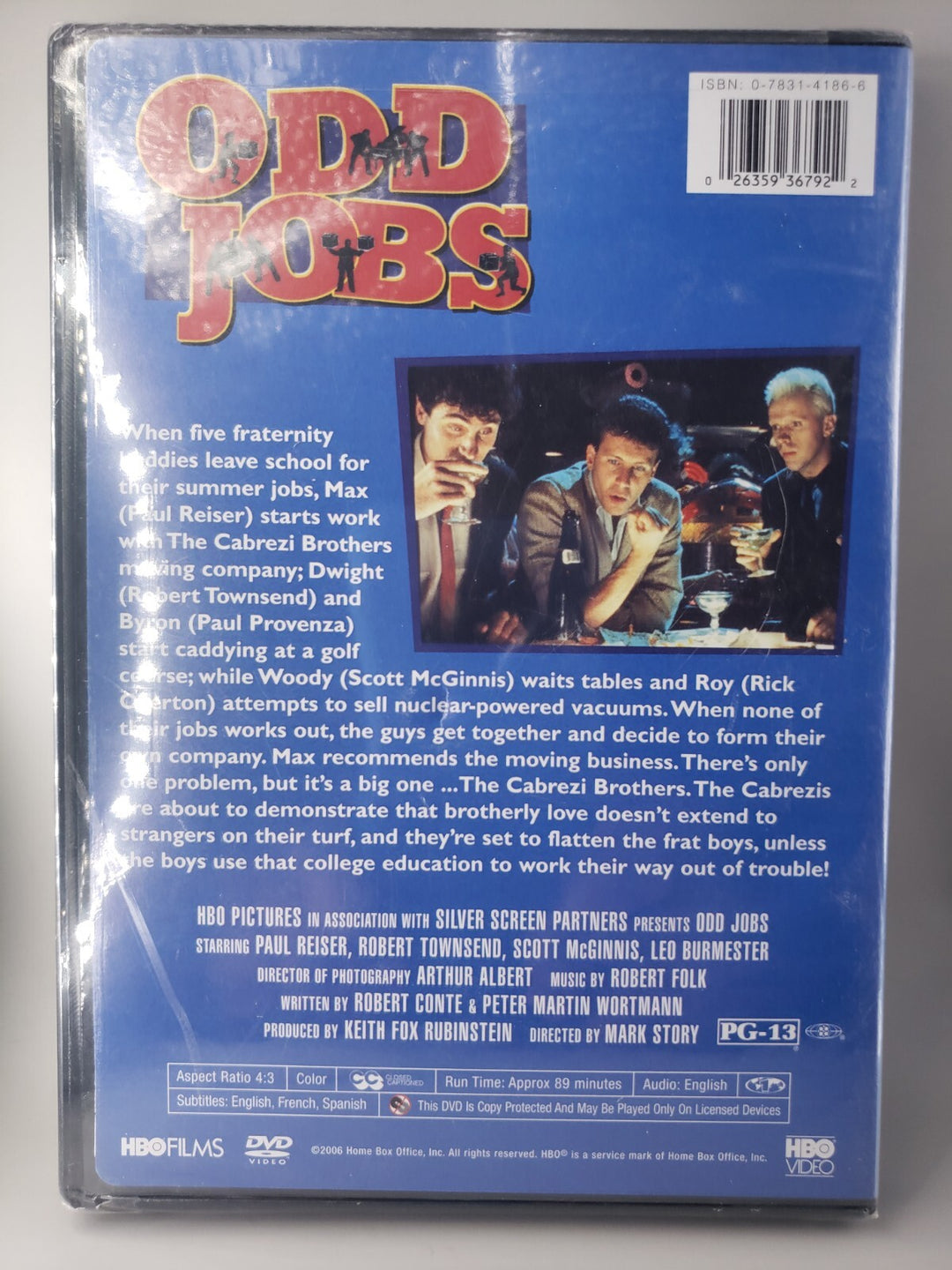 New Sealed  Odd Jobs (DVD, 2006) Paul Reiser, Robert Townsend Free Shipping