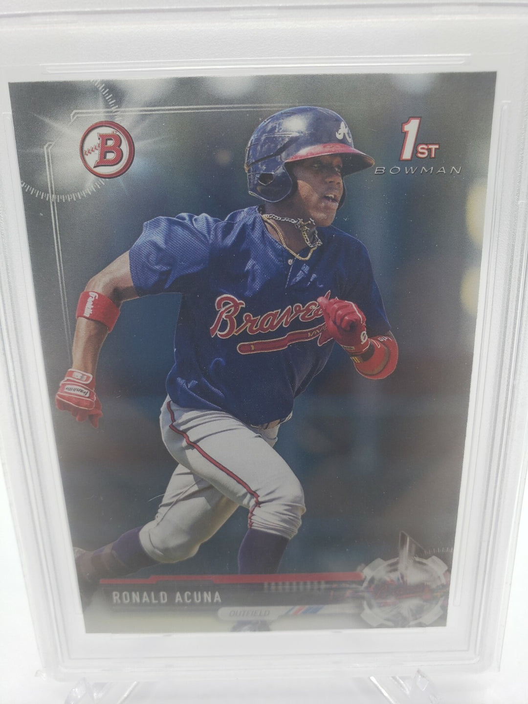2017 Bowman Prospects Ronald Acuna Jr Rookie RC #BP127 PSA 10 1st Bowman 